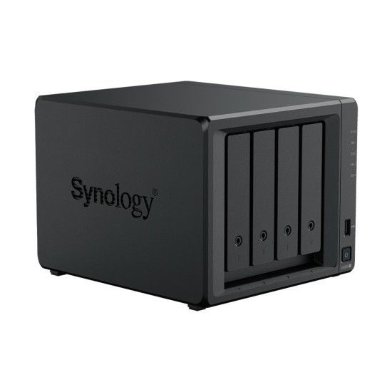 Мрежов сторидж Synology NAS DS925+, за 4 диска, AMD Ryzen V1500B, 4GB DDR4 SODIMM