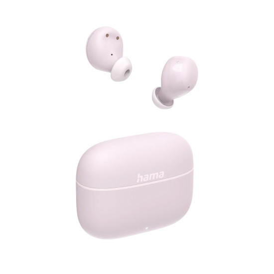 Hama “Freedom Buddy II” Bluetooth® Headphones, TWS, Earbuds, Voice Control, pink