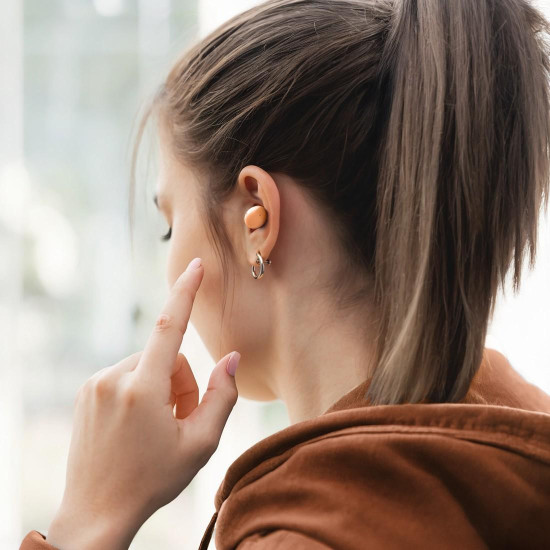 Hama “Freedom Buddy II” Bluetooth® Headphones, TWS, Earbuds, Voice Control, Orange