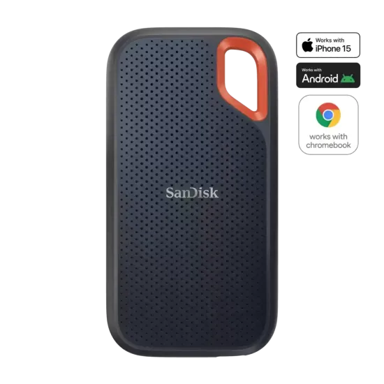SanDisk Външен преносим SSD твърд диск 8Tb Extreme Pro Portable 1050 Mb.s read/write, USB 3.2 Gen2,IP55