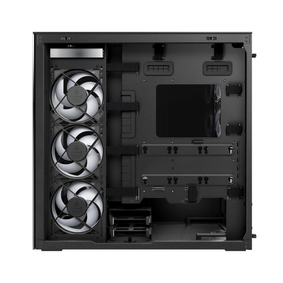Arctic Case Xtender - Black Mid-Tower