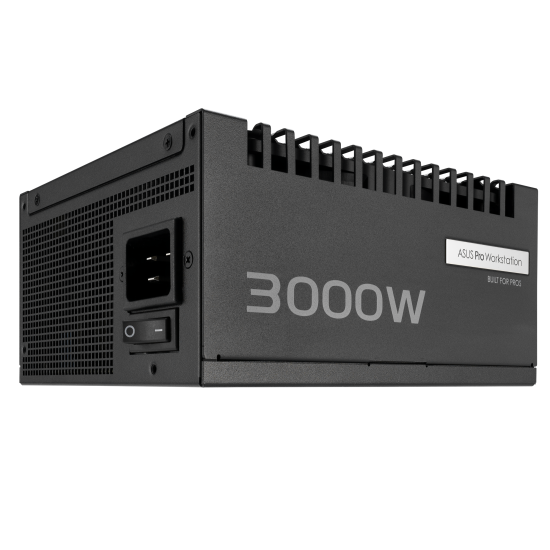 Power Supply ASUS Pro WS 3000W 80+ Platinum PCIe 5.1, Fully Modular