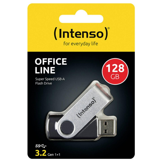 Intenso USB Flash Drive 3.2 128GB Office Line