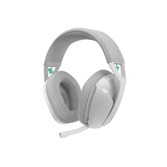 Геймърски безжични слушалки Logitech G321 Lightspeed, Микрофон, Бели