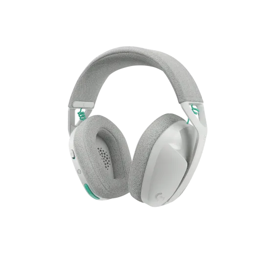 Геймърски безжични слушалки Logitech G321 Lightspeed, Микрофон, Бели