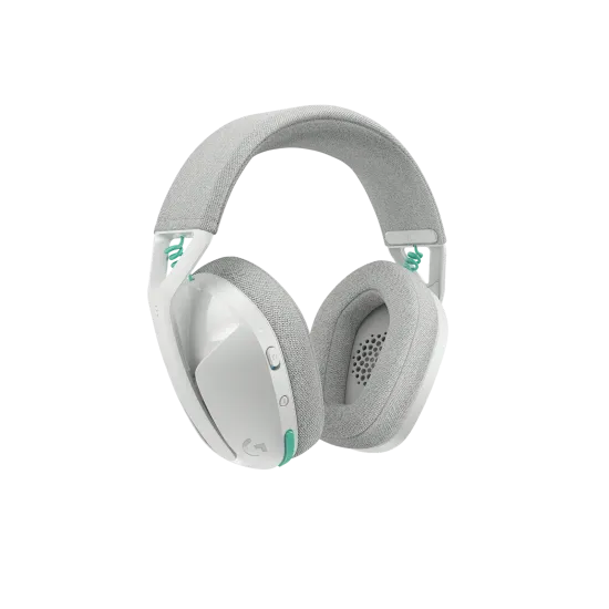Геймърски безжични слушалки Logitech G321 Lightspeed, Микрофон, Бели