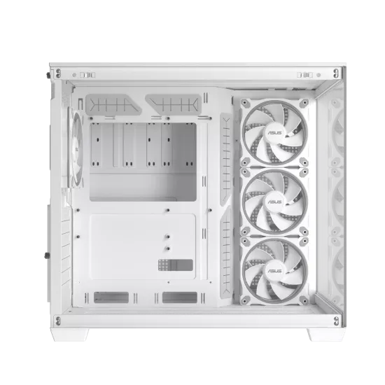 Case ASUS A32 PLUS Tempered Glass + 4 ARGB Fans - White