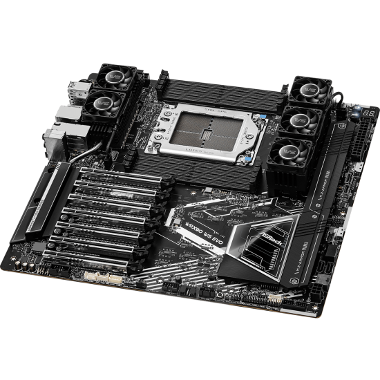 Дънна платка ASROCK WRX90 WS EVO, Socket sTR5, ATX, 8xDDR5