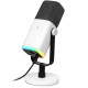 Desktop Microphone FIFINE AM8 Dynamic RGB XLR/USB - White