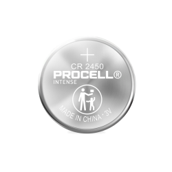 Lithium Button Battery DURACELL PROCELL CR2450 3V 1 pcs bulk  /price for 1 battery/