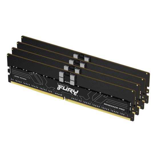 Memory FURY Renegade Pro 64GB(4x16GB) DDR5 5600MHz CL28 RDIMM - KF556R28RBEK4-64