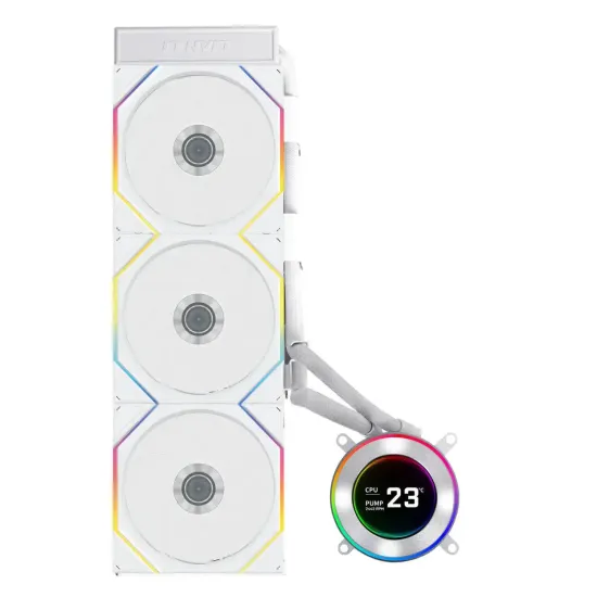 CPU Cooler Lian Li HydroShift II LCD-C 360TL ARGB - White