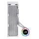 CPU AiO Cooler Lian Li HydroShift II LCD-C 360 Fanless ARGB - Бял