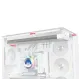 CPU AiO Cooler Lian Li HydroShift II LCD-C 360 Fanless ARGB - Бял