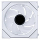 3Pack Fans Lian Li UNI FAN SL-INF Wireless ARGB PWM Reverse - 120 mm White + Controller