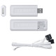 3Pack Fans Lian Li UNI FAN SL-INF Wireless ARGB PWM Reverse - 120 mm White + Controller