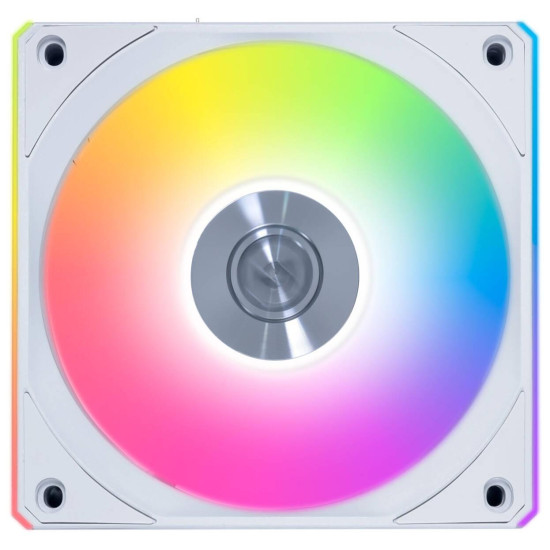 3Pack Fans Lian Li UNI FAN CL Wireless ARGB PWM Reverse - 120 mm White + Controller