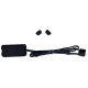 3Pack Fans Lian Li UNI FAN CL Wireless ARGB PWM Reverse - 120 mm Black + Controller