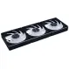 3Pack Fans Lian Li UNI FAN CL Wireless ARGB PWM - 120 mm Black + Controller