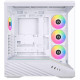Кутия Lian Li Vector V100 ARGB Mid-Tower, Tempered Glass - White