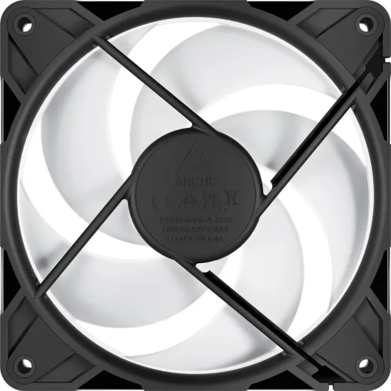 Fan set 3-pack ARCTIC P12 Reverse Pro A-RGB 120mm PWM - 120x120x25 ACFAN00333A