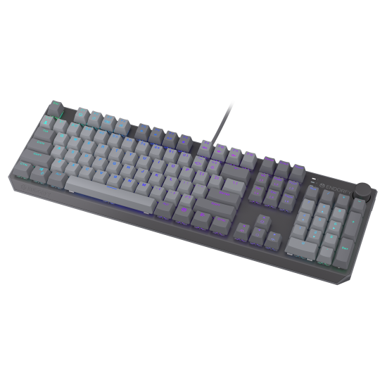 Endorfy механична клавиатура Thock V2 Full Size, PBT, Endorfy Red switch, US Layout