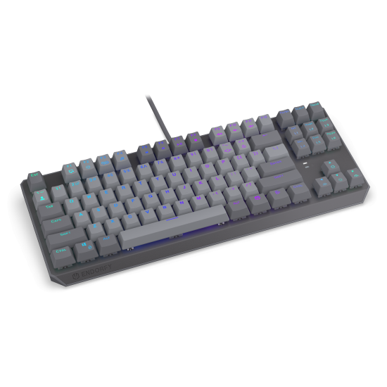 Endorfy механична клавиатура Thock V2 TKL, PBT, Endorfy Red switch, US Layout