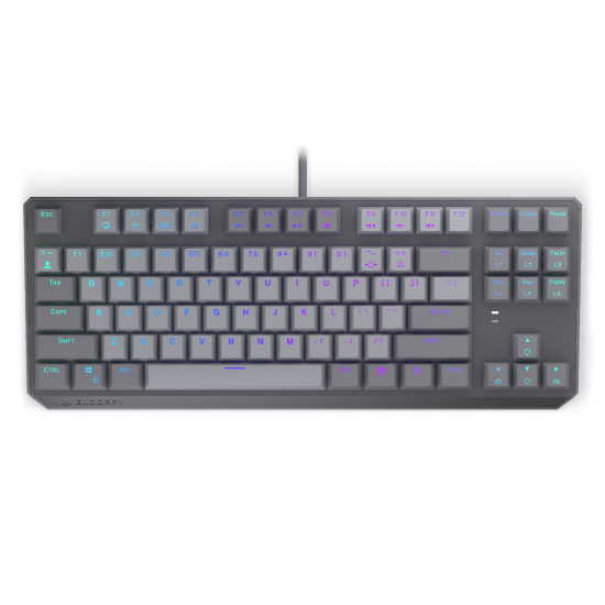 Endorfy механична клавиатура Thock V2 TKL, PBT, Endorfy Red switch, US Layout