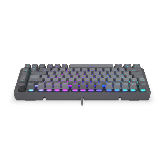 Endorfy mechanical keyboard Thock V2 75%, PBT, Endorfy Red switch, US Layout