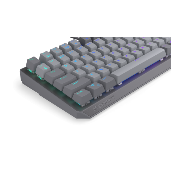 Endorfy mechanical keyboard Thock V2 75%, PBT, Endorfy Red switch, US Layout