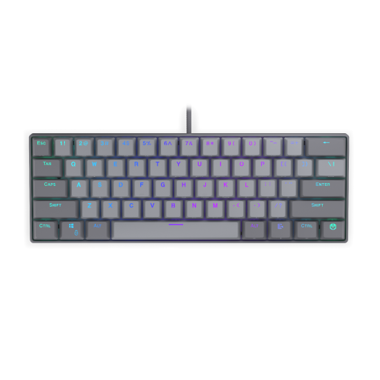 Endorfy механична клавиатура Thock V2 Compact, PBT, Endorfy Red switch, US Layout