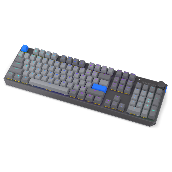 Endorfy механична клавиатура Thock Wireless V2 Full Size, PBT, Endorfy Yellow switch, US Layout