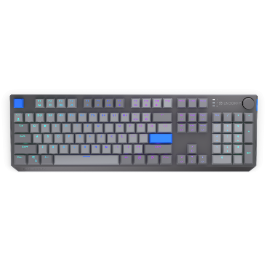 Endorfy механична клавиатура Thock Wireless V2 Full Size, PBT, Endorfy Yellow switch, US Layout