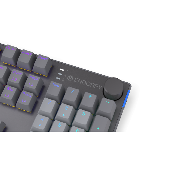 Endorfy механична клавиатура Thock Wireless V2 Full Size, PBT, Endorfy Yellow switch, US Layout