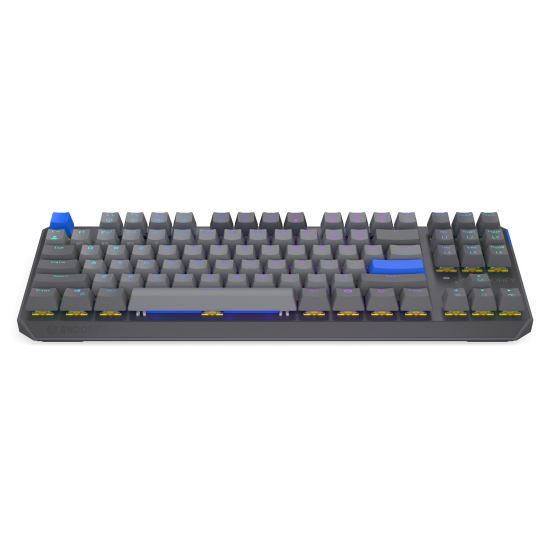 Endorfy механична клавиатура Thock Wireless V2 TKL, PBT, Endorfy Yellow switch, US Layout