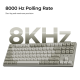 Mechanical Keyboard Keychron C1 Pro 8K QMK - Super Red Switch