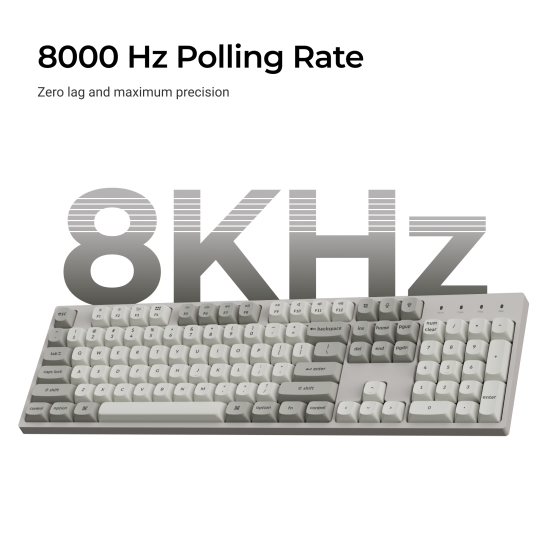 Mechanical Keyboard Keychron C2 Pro 8K QMK - Super Red Switch, Full Size