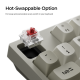 Mechanical Keyboard Keychron C2 Pro 8K QMK - Super Red Switch, Full Size