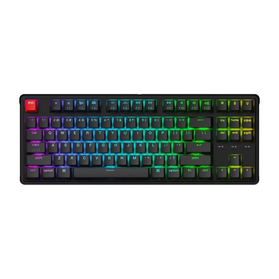 Mechanical Keyboard Keychron C3 Pro 8K QMK - Super Brown Switch, Hot-Swappable, RGB