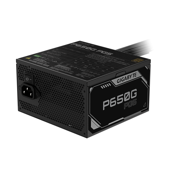 Power Supply Gigabyte P650G PG5 650W 80+ Gold, PCIe 5.1