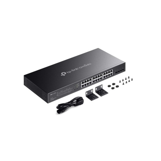 ТП Линк /TP-LINK/ Комутатор управляем SG2428LP, 16Gb PoE+ports, 8Gb ports+4xSFP