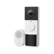 TP LINK нтелигентен видео звънец за врата Tapo D210, 2K QHD (2560×1440),160° зрителен ъгъл, microSD до 512 GB, 2.4Ghz, AI-разпознаване