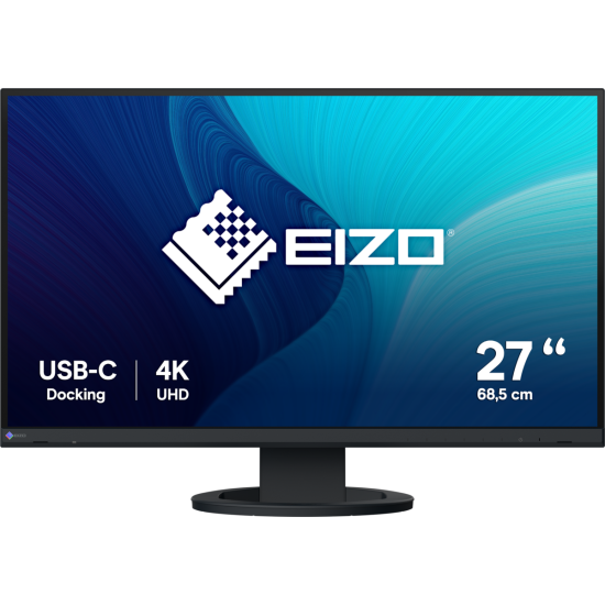 Monitor EIZO ColorEdge EV2740S-BK, 27'', 3140x2160, IPS, black, USB-C, DP, HDMI, 4xUSB-A