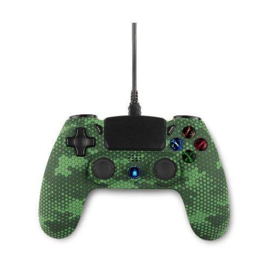 Геймърски контролер Spartan Gear - Hoplite 2 Wired Controller - Super Gamer (Special Edition) PC/PS4 Green