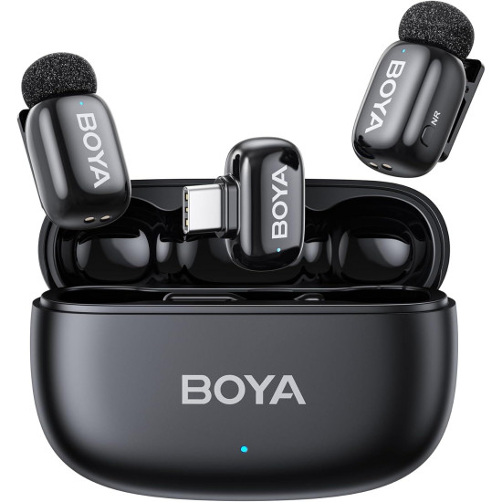 Безжична микрофонна система BOYA Mini 2-02 с USB-C