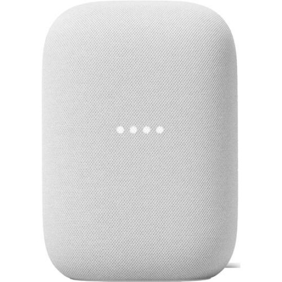 Google Nest Audio, Mobile Smart Speaker, Chalk