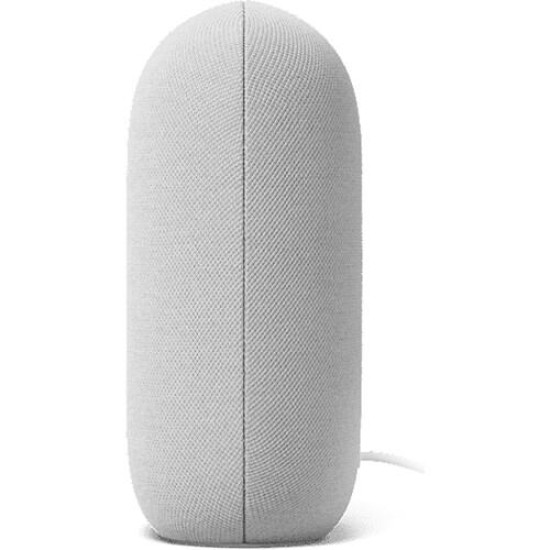 Google Nest Audio, Mobile Smart Speaker, Chalk
