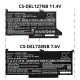 Laptop Battery for DELL CTOL7480-D1506CN, Latitude 12 7000, Latitude 13 7380 LiIon 7.6V 7500mAh CAMERON SINO