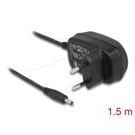 Delock Захранващ адаптер external DC 3,5 x 1,35 mm 5,0 V / 2,0 A / 10,0 W Navilock