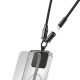 Hama USB-C Cable and Mobile Phone Strap, 2-in-1 Solution, 1.2 m, black